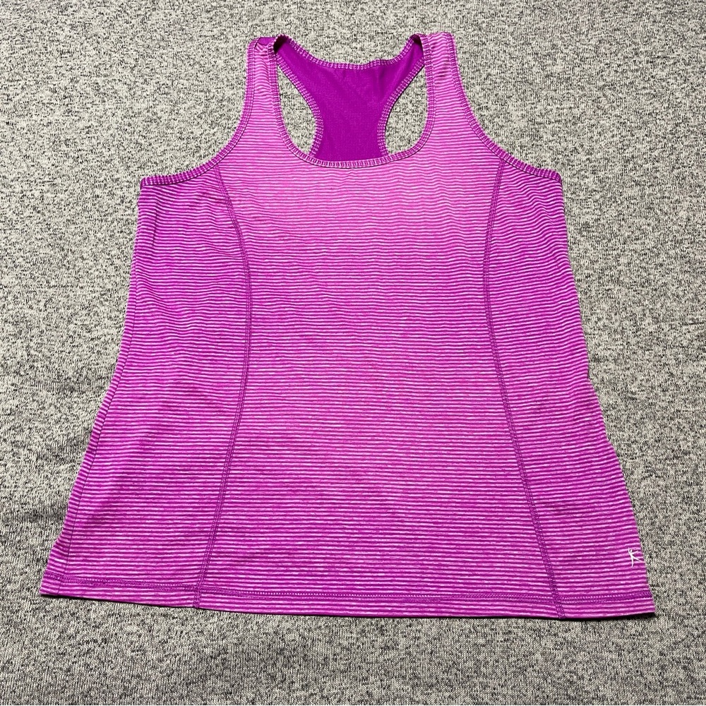 Danskin Now Semi Fitted Pink Tank Top